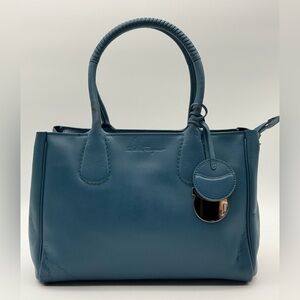 SALVATORE FERRAGAMO LEATHER NOLITA TOTE BAG